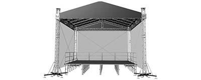 strecha TAF 8x6m